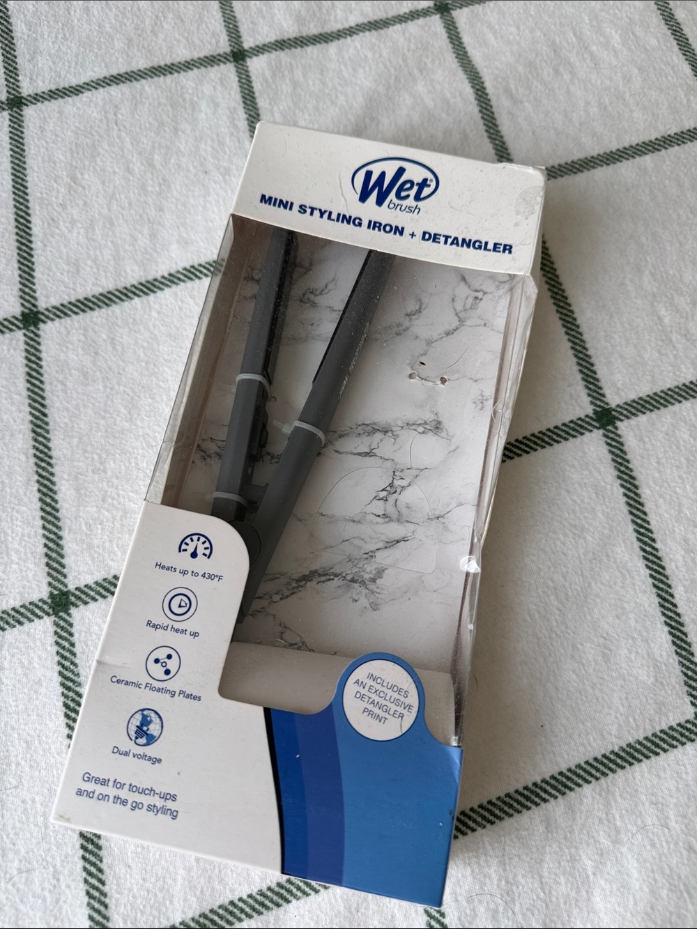 Wet Brush Mini Styling Iron Gray